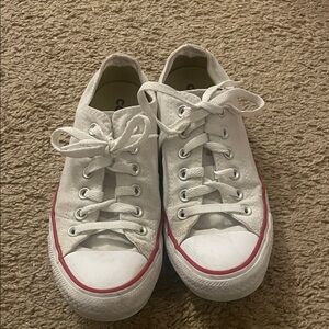 Classic White Converse Sneakers